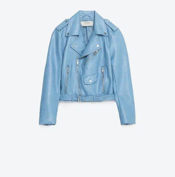 Online discount shop Australia - fashion Women Leather Jacket And The Wind Zipper Bright New Ladies Leather Coat Jacket Women