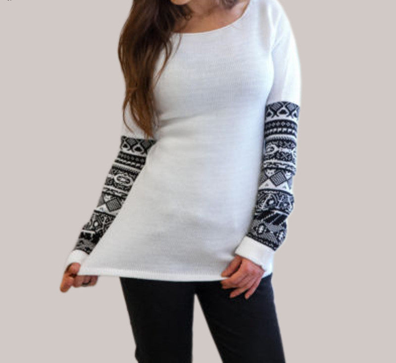 Print T Shirt Women Fashion O Neck Long Sleeve Loose Tops Tees Casual Shirt Plus Size S-5XL