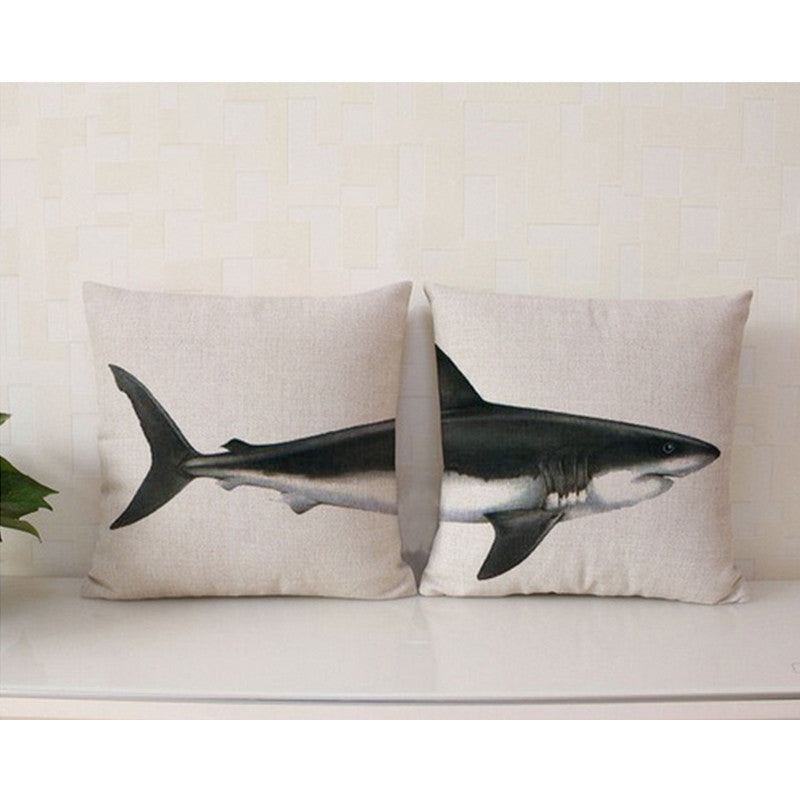 Online discount shop Australia - Animal Elaphant Series Cushion Combination Throw Pillow Shark Cachalot Cushion Home Decorative Pillows 43*43 CM HH016