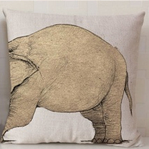 Online discount shop Australia - Animal Elaphant Series Cushion Combination Throw Pillow Shark Cachalot Cushion Home Decorative Pillows 43*43 CM HH016