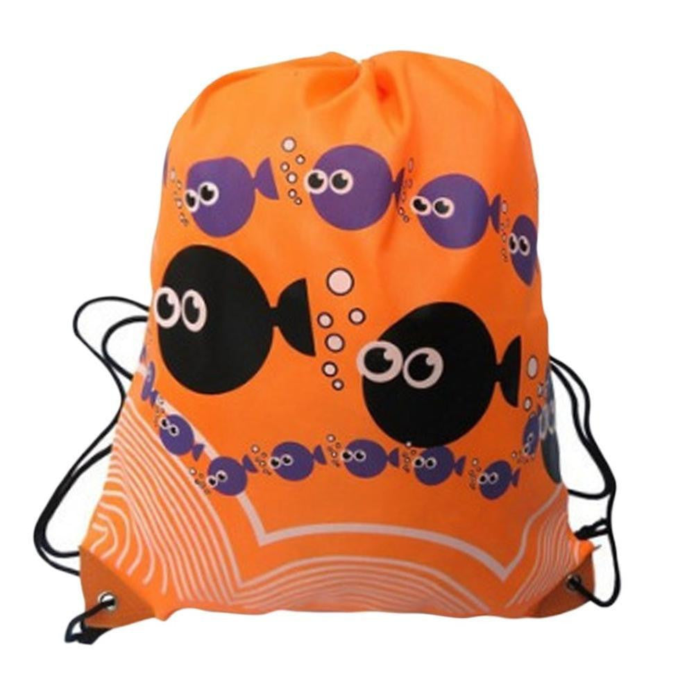 Swimming bags Drawstring Beach Bag Sport Gym Waterproof Backpack Swim Dance