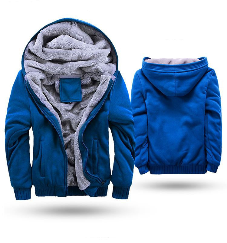 Online discount shop Australia - Fashion Bomber Mens Vintage Thickening Fleece Jacket Designer Famous Brand Male Slim Fit Warm Coat