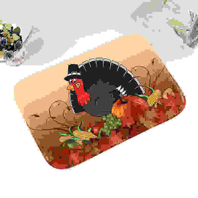 Online discount shop Australia - Cute Funny Room Entrance Doormat Bathroom Kitchen Anti-Slip Mat Floor Rug Carpet Cartoon Comfy Bedroom DIY Area 40*60cm