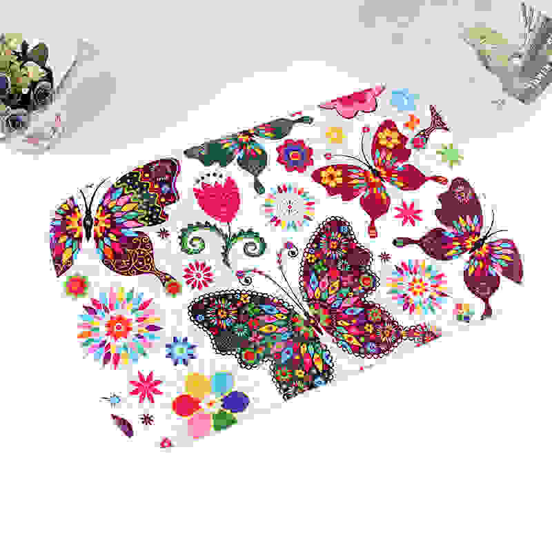 Online discount shop Australia - Cute Funny Room Entrance Doormat Bathroom Kitchen Anti-Slip Mat Floor Rug Carpet Cartoon Comfy Bedroom DIY Area 40*60cm