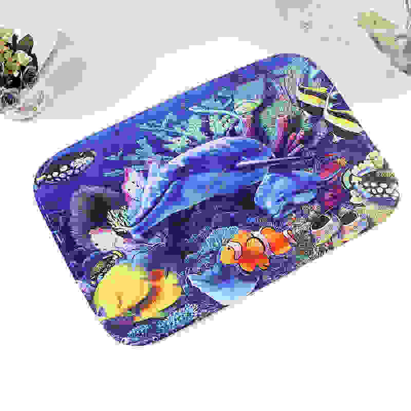 Online discount shop Australia - Cute Funny Room Entrance Doormat Bathroom Kitchen Anti-Slip Mat Floor Rug Carpet Cartoon Comfy Bedroom DIY Area 40*60cm