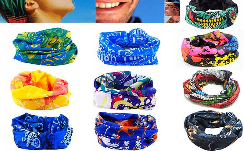 Outdoor Sport Bike Bicycle Cycling Riding Magic Headband Sport Scarves Cycle Neck Tube Warmer Scarf Scarves Headwear Bandanas