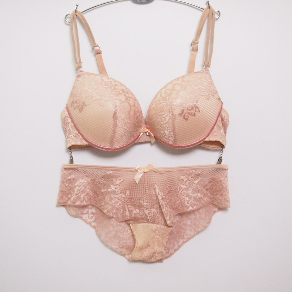 Deep U Push Up Bra Set bra sets sexy lingerie bra Women underwear bra brief sets,Intimates