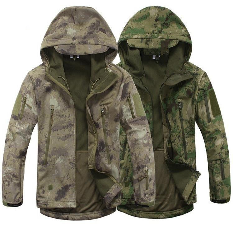 TAD V 4.0 Lurker Shark Skin Military Tactical Softshell Jacket Men Windbreaker Waterproof Hoodie Clothes