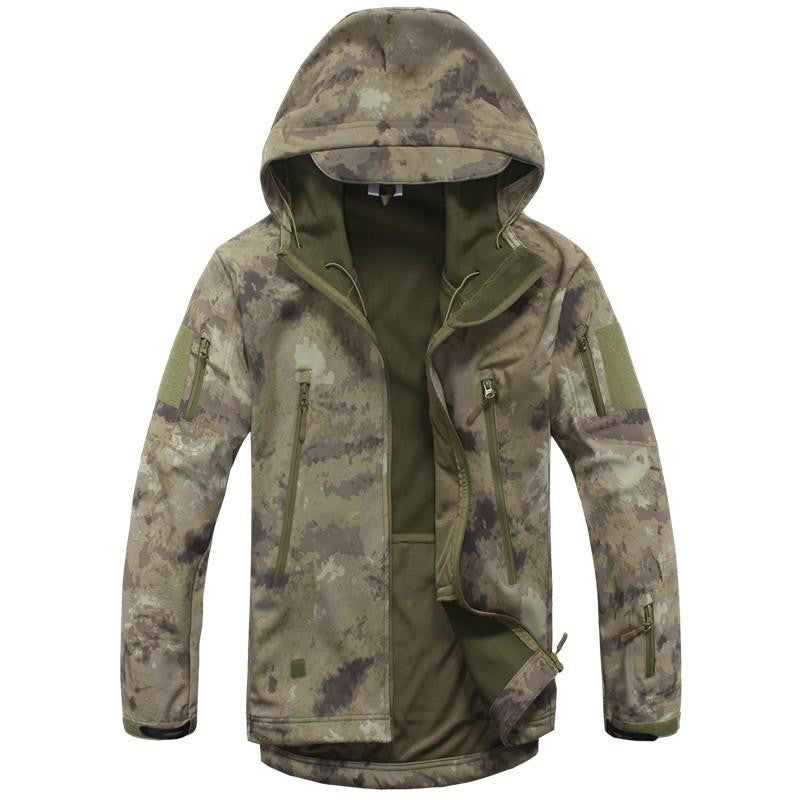 TAD V 4.0 Lurker Shark Skin Military Tactical Softshell Jacket Men Windbreaker Waterproof Hoodie Clothes