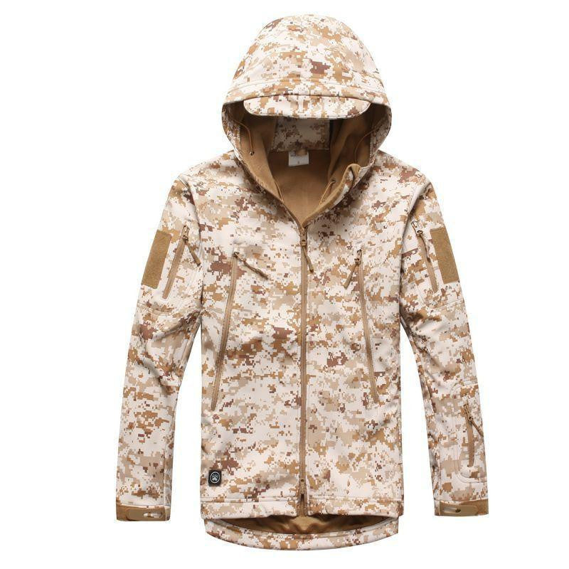 TAD V 4.0 Lurker Shark Skin Military Tactical Softshell Jacket Men Windbreaker Waterproof Hoodie Clothes