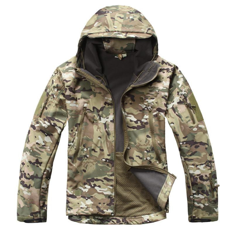 TAD V 4.0 Lurker Shark Skin Military Tactical Softshell Jacket Men Windbreaker Waterproof Hoodie Clothes