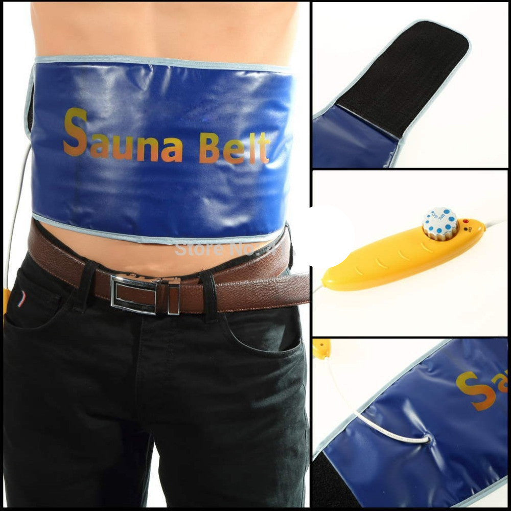 Online discount shop Australia - Heating Beauty Slimming Health Care Body Tummy Waist Sweat Massager Massage Sauna Exercise Wrap Belts Fat Cellulite Burner