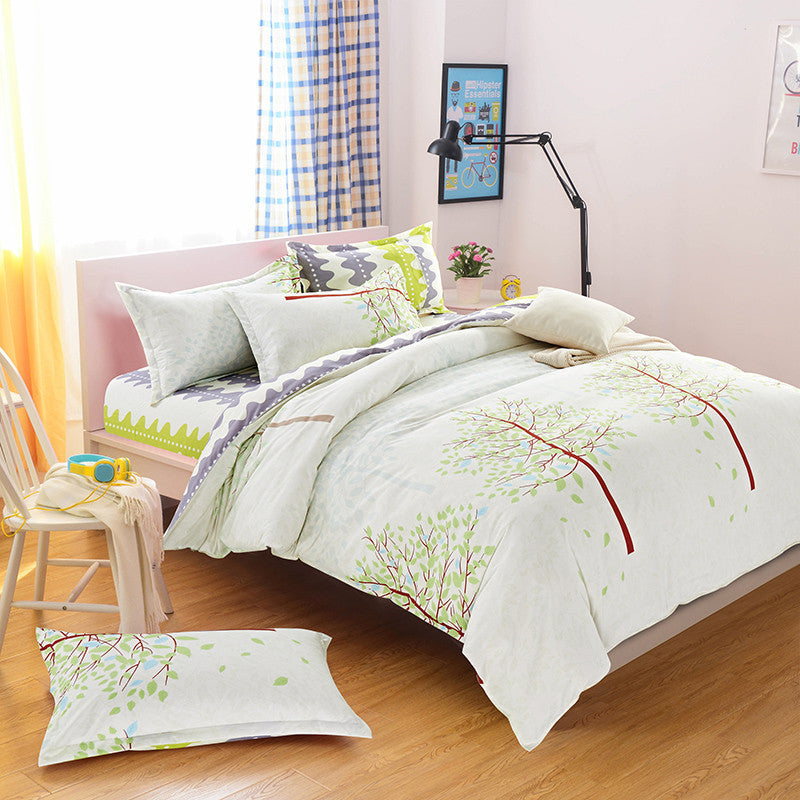 style fashion style queen/full/twin size bed linen set bedding set bedclothes duvet cover bed sheet pillowcases