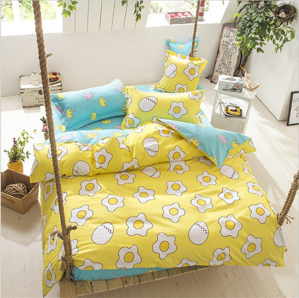 style fashion style queen/full/twin size bed linen set bedding set bedclothes duvet cover bed sheet pillowcases