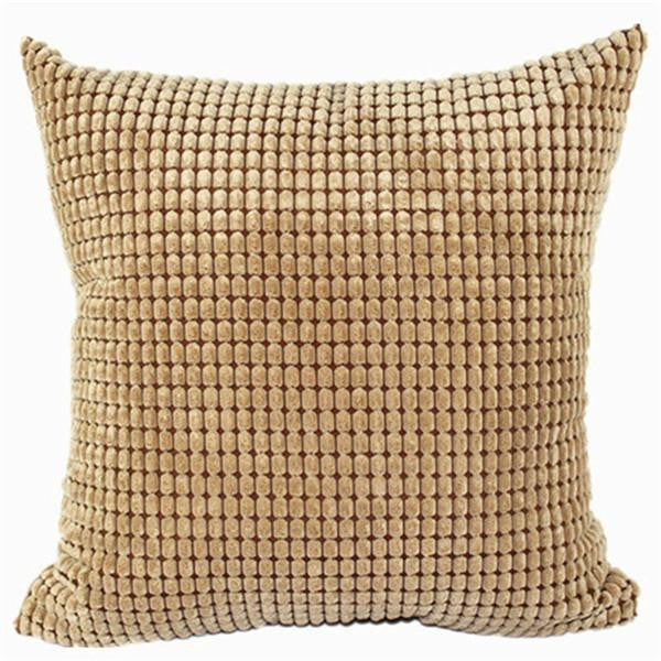 Square Velvet Throw Cushion Home Bed Decor Multi-Colors