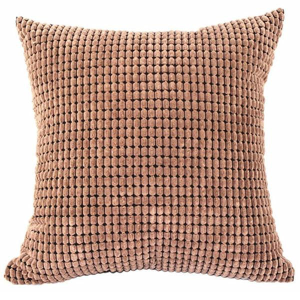 Square Velvet Throw Cushion Home Bed Decor Multi-Colors