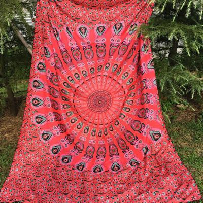 Tapestry Wall Hanging Hippie Printed Bedspread Ethnic Beach Throw Towel Mat Art Home Decor 210*148cm