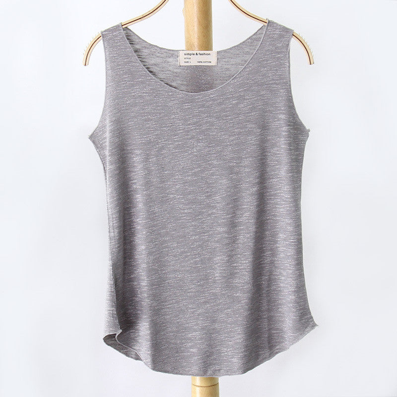 Online discount shop Australia - Fashion Women New Sleeveless Shirt Ladies Singlets Bamboo Cotton Casual Tops Vest 10 Colors