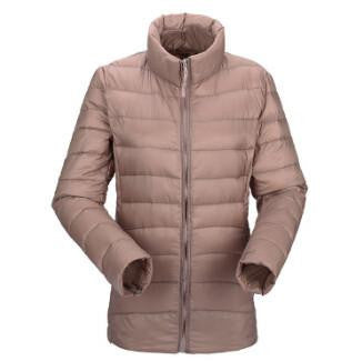 women ultra light down jacket duck down jackets women slim thin long sleeve parka zipper coats pockets solid