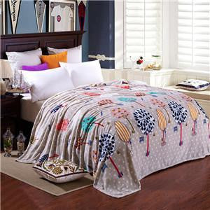 thin soft Blanket Tree print flannel Fleece blankets Throws bedsheet twin queen king super king Plaid