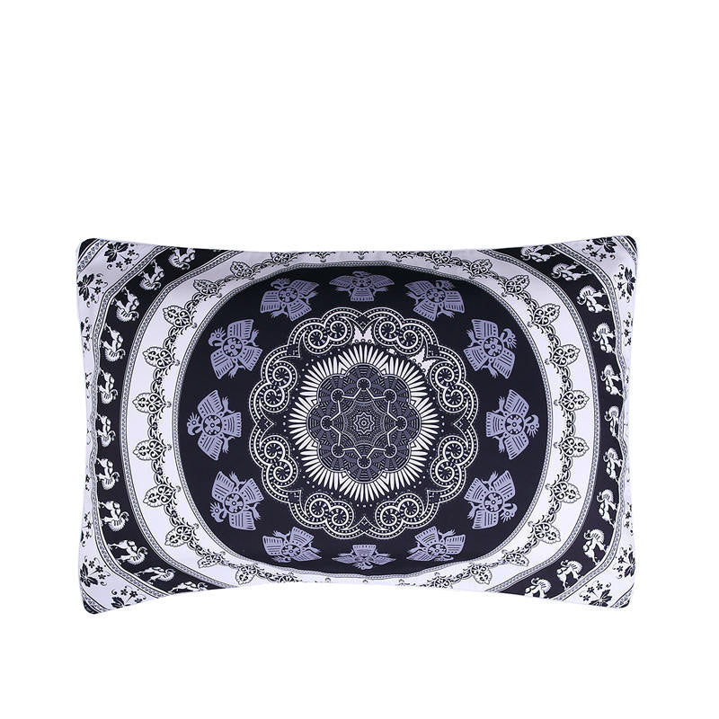 Online discount shop Australia - Moonlight Pillow Case Bohemia Design Dark Blue Decorative Pillowcase 1Pc 50x75cm/50x90cm Bedding Berserk