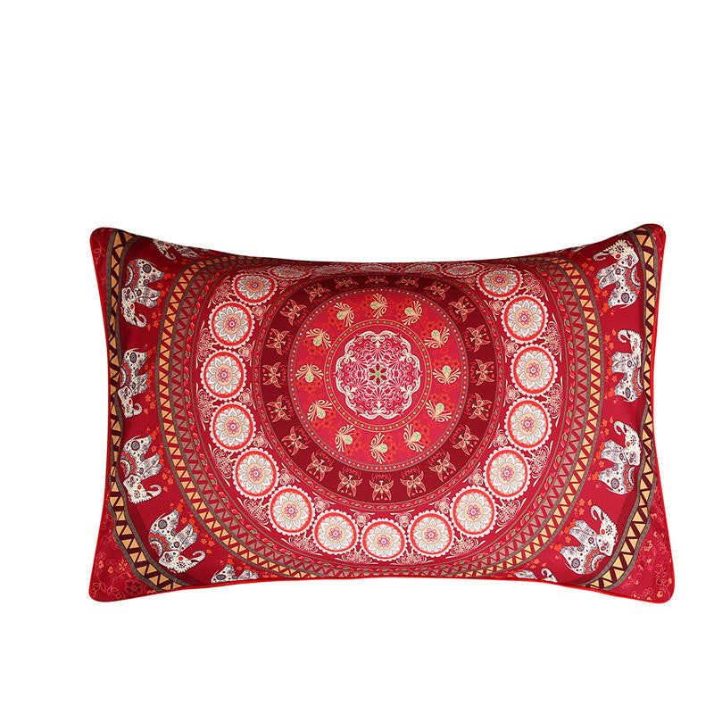 Online discount shop Australia - Moonlight Pillow Case Bohemia Design Dark Blue Decorative Pillowcase 1Pc 50x75cm/50x90cm Bedding Berserk