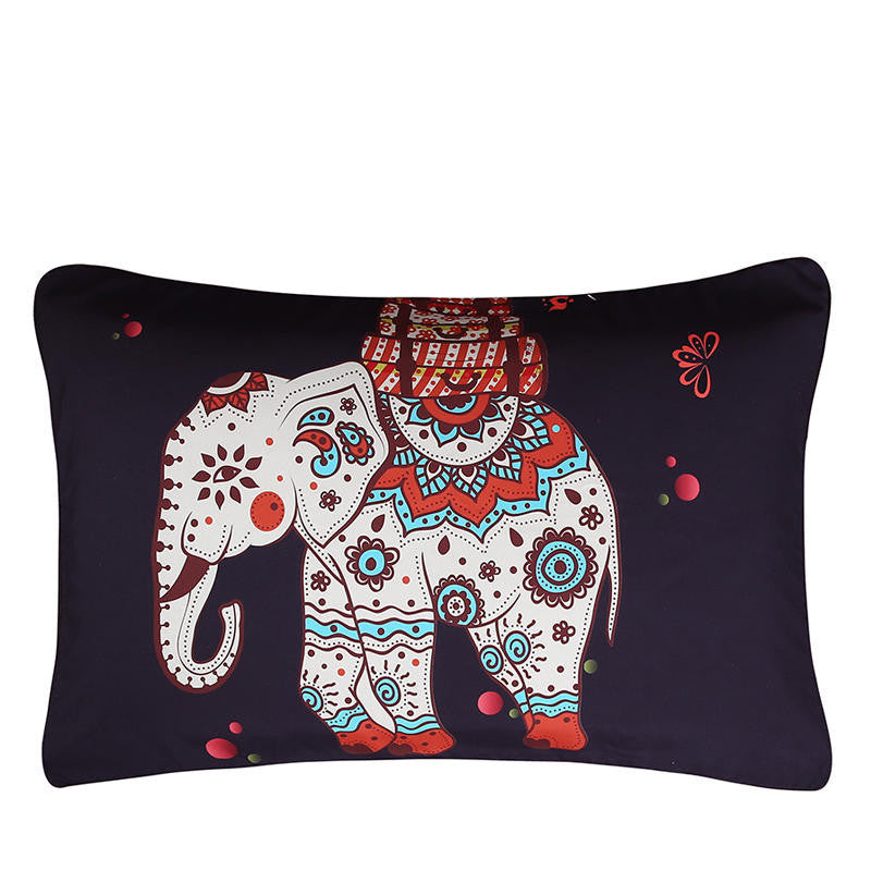 Online discount shop Australia - Moonlight Pillow Case Bohemia Design Dark Blue Decorative Pillowcase 1Pc 50x75cm/50x90cm Bedding Berserk