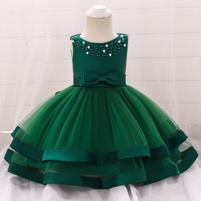 Toddler Baby Girl Summer Dress Infant Princess Dress 1 Year Birthday Baby Girls Party Dress Newborn Baby Girl Dress