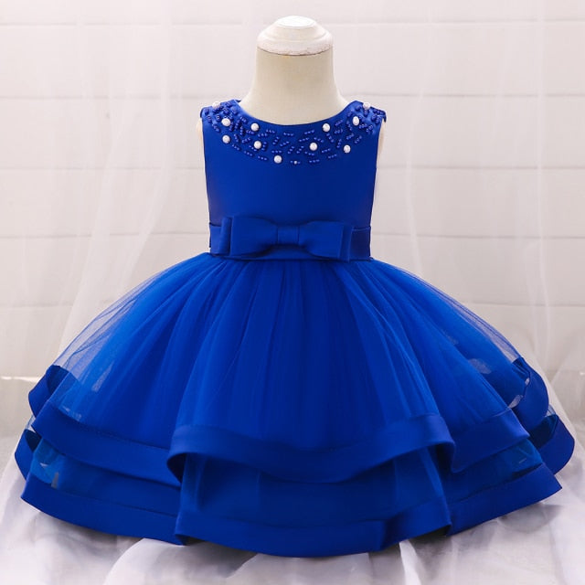 Toddler Baby Girl Summer Dress Infant Princess Dress 1 Year Birthday Baby Girls Party Dress Newborn Baby Girl Dress
