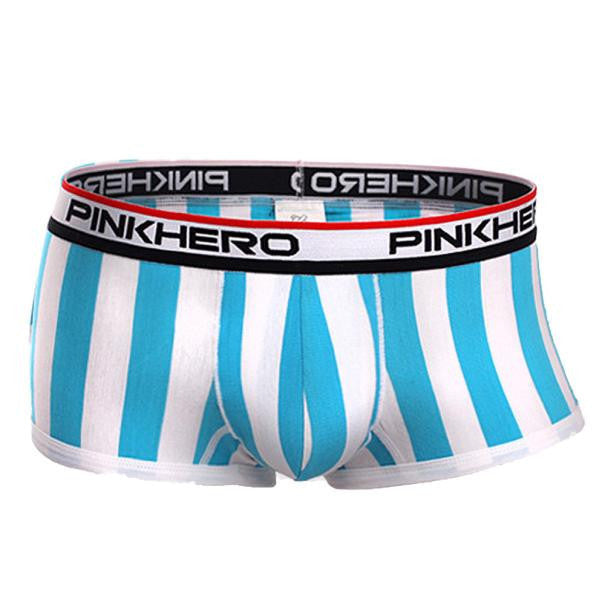Online discount shop Australia - Fashion Sexy Underwear Men's Boxer Cotton Striped Soft Man Underwear Fringe Underpants ld ourlove
