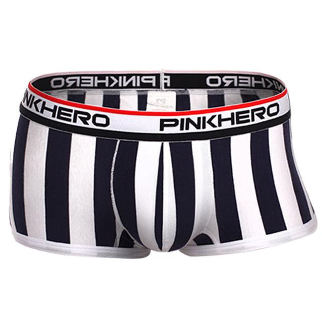 Online discount shop Australia - Fashion Sexy Underwear Men's Boxer Cotton Striped Soft Man Underwear Fringe Underpants ld ourlove
