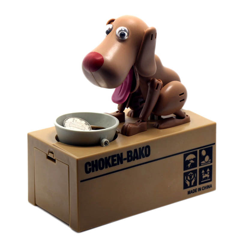 Robotic Dog Money Box Money Bank Automatic Stole Coin Piggy Bank Money Saving Box Moneybox Gifts for kid