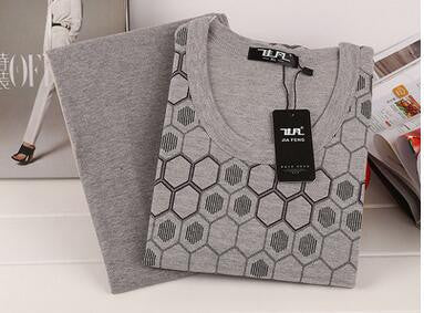 Online discount shop Australia - Best quality brand Gray men Thermal underwear cashmere o-neck long johns pantalon termico 23hfx