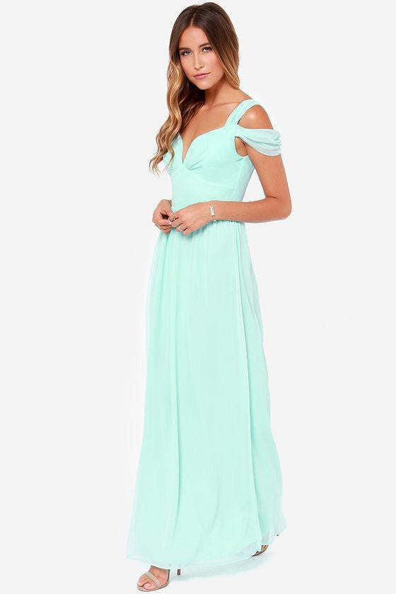 Summer Women V-neck Chiffon Pleated Elegant Long Dress Cocktail Party Style AWD0014