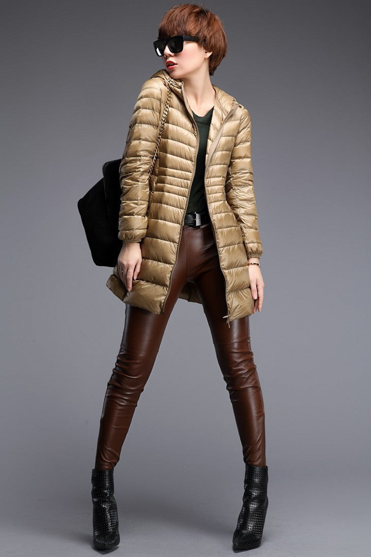 Women Coat Jacket Women 90% Duck Down Outwear Lady Parka Ultra-light Long Elegant Outwear Fashion Down Parka