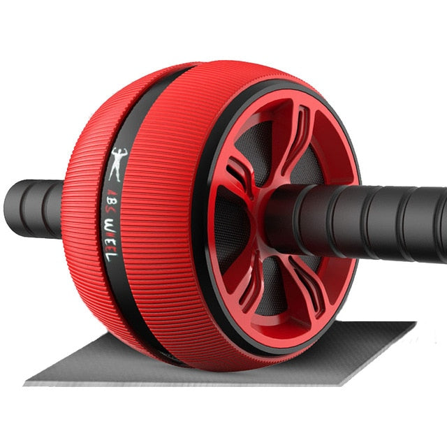 2 in 1 Ab Roller&Jump Rope No Noise Abdominal Wheel Ab Roller with Mat For Arm Waist Leg Exercise Gym Fitness Equipment-Dollar Bargains Online Shopping Australia