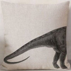 Online discount shop Australia - Large Marine and Terrestrial Animal Creative Throw Pillowcase Cotton Linen Chair Seat Waist Square Pattern Cushion Cover Pillows