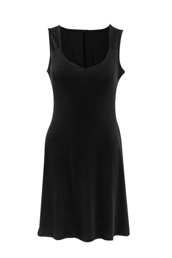 Solid Women Dress Vestidos Summer Dress Sleeveless Party Short Office Dress Robe Femme Ropa Mujer