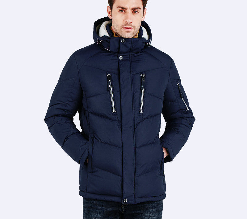 Online discount shop Australia - Men's Clothing Windbreaker Sportswear Bio Down Warm Jackets And Coats For Men 16MD881