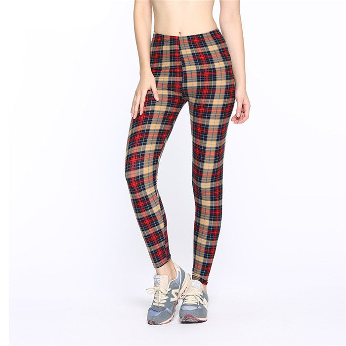 Flower Printed Legging Fashion Slim Women leggings High Elastic Cotton soft stretch pants female jeans leggins