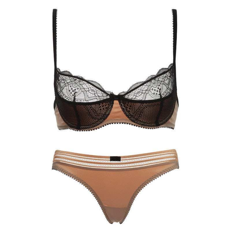 Lace bra set 32-42 A B C D plus size bra & brief sets Red bra set women underwear set push-up bralette intimates