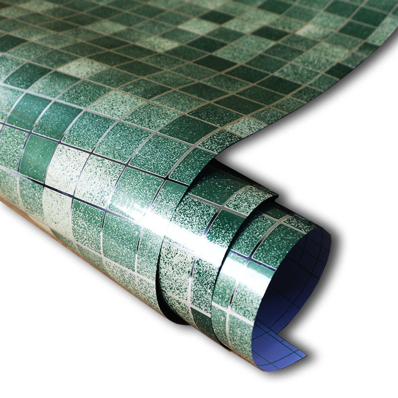 Online discount shop Australia - 5Meter PVC Wall Sticker Bathroom Waterproof Self adhesive Wallpaper Kitchen Mosaic Tile Stickers For Walls Decal Home Decoration