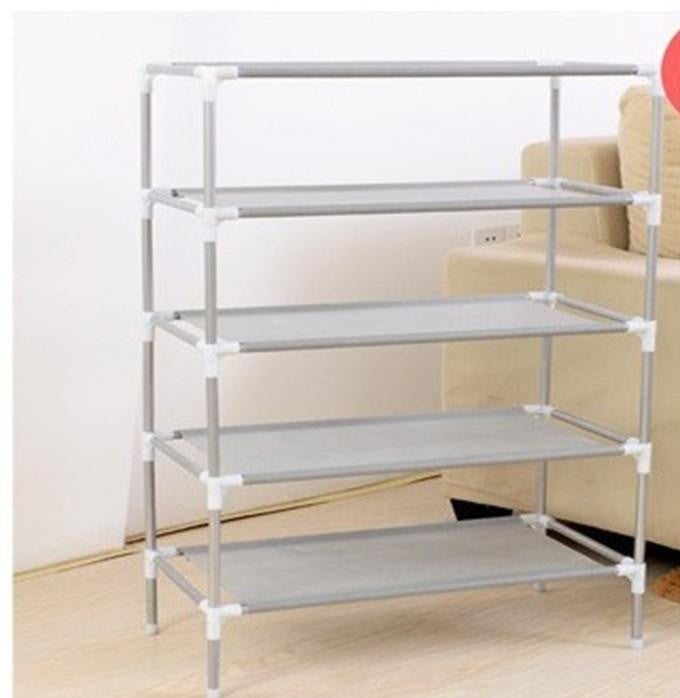 Shoe Cabinet Non-woven Shoes Racks Storage Large Capacity Home Furniture DIY Simple 5 layers