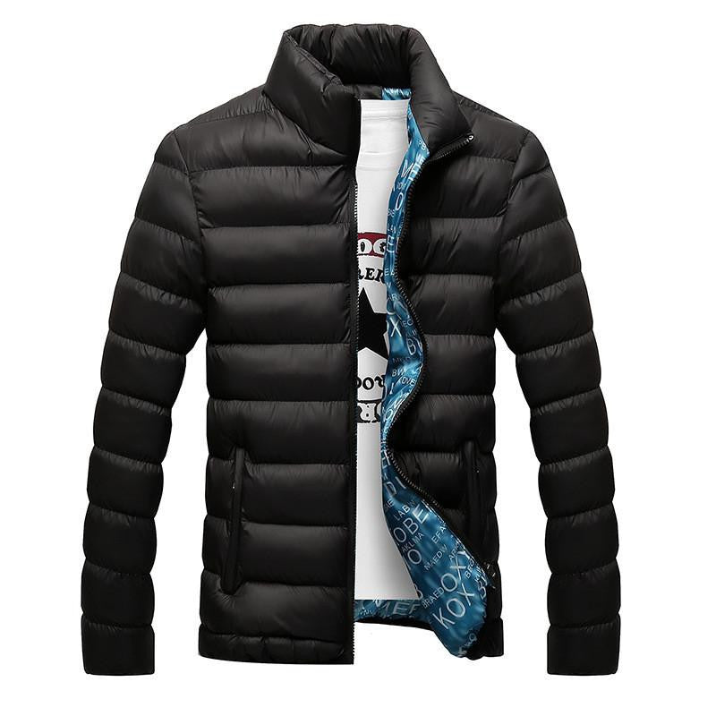 Thick Jacket Men Duck Down Coat Man Parka Overcoat Stand Collar mens Jackets and Coats
