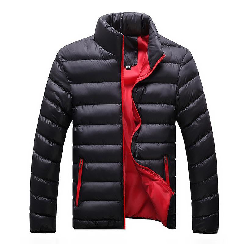 Thick Jacket Men Duck Down Coat Man Parka Overcoat Stand Collar mens Jackets and Coats