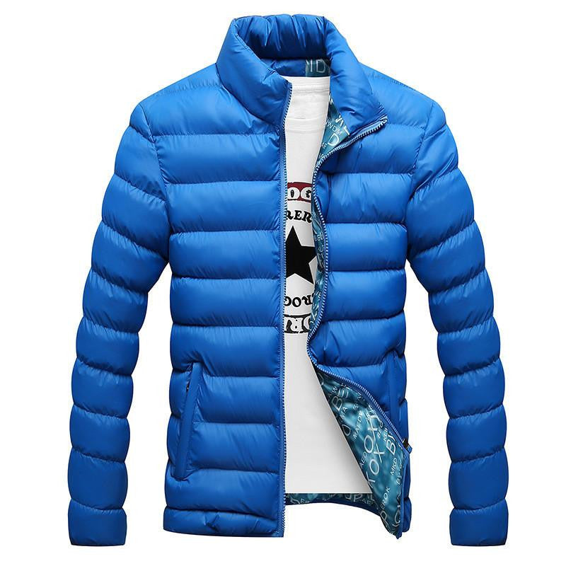 Thick Jacket Men Duck Down Coat Man Parka Overcoat Stand Collar mens Jackets and Coats
