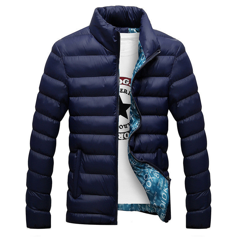 Thick Jacket Men Duck Down Coat Man Parka Overcoat Stand Collar mens Jackets and Coats
