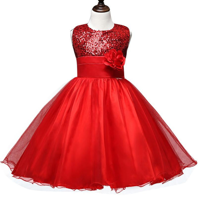 Tulle Tutu Flower Girls Dresses Princess Toddler Baby Kids Clothes Teenager Girl Dress 6 7 8 9 10 Years Birthday Clothing