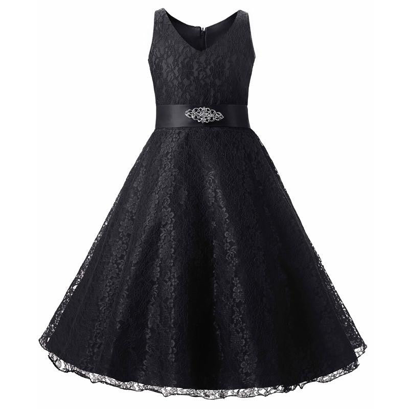 Tulle Tutu Flower Girls Dresses Princess Toddler Baby Kids Clothes Teenager Girl Dress 6 7 8 9 10 Years Birthday Clothing