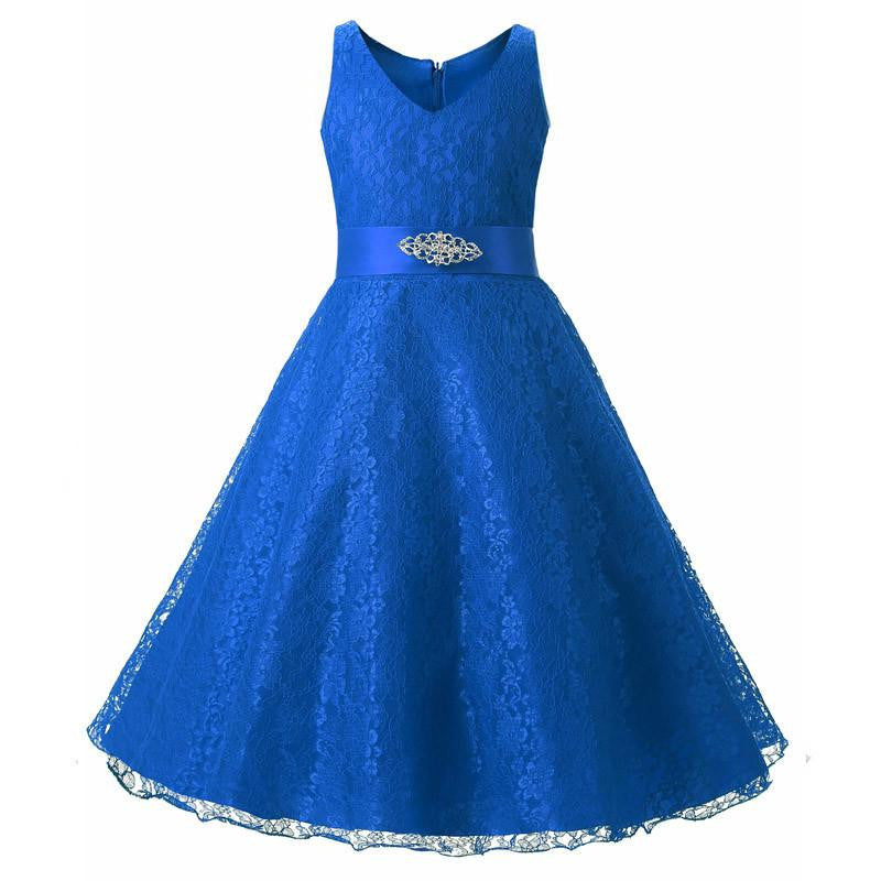 Tulle Tutu Flower Girls Dresses Princess Toddler Baby Kids Clothes Teenager Girl Dress 6 7 8 9 10 Years Birthday Clothing